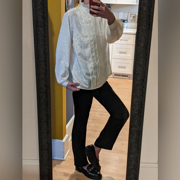 Vintage Satin Blouse - Picture 13 of 16